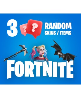 3 Random Fortnite Skins / Items PC Epic Games Epic Games Key GLOBAL